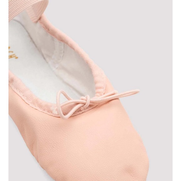 Bloch Kids Dansoft Leather Ballet Slippers/Dance Shoes - Soft Pink - Picture 4 of 6